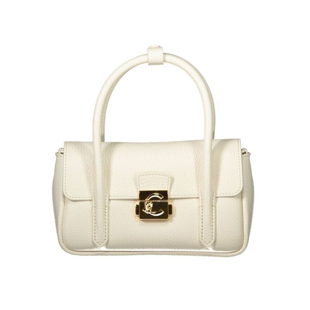 Coccinelle White Leather Women's Handbag